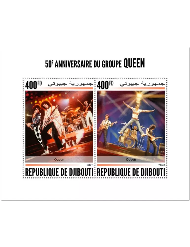 n° 3051/3052 - Timbre DJIBOUTI Poste