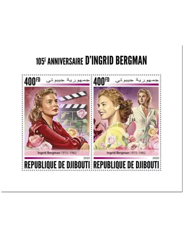 n° 3055/3056 - Timbre DJIBOUTI Poste