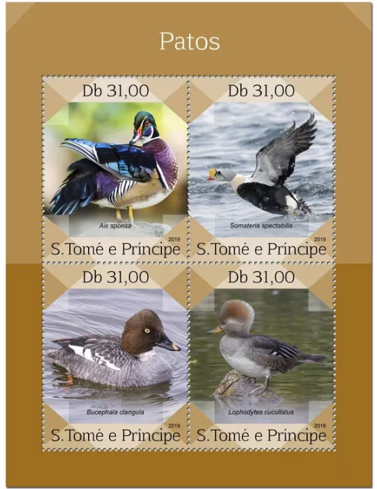 n° 6624/6627 - Timbre SAINT-THOMAS ET PRINCE Poste