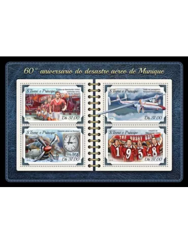 n° 6117/6120 - Timbre SAINT-THOMAS ET PRINCE Poste