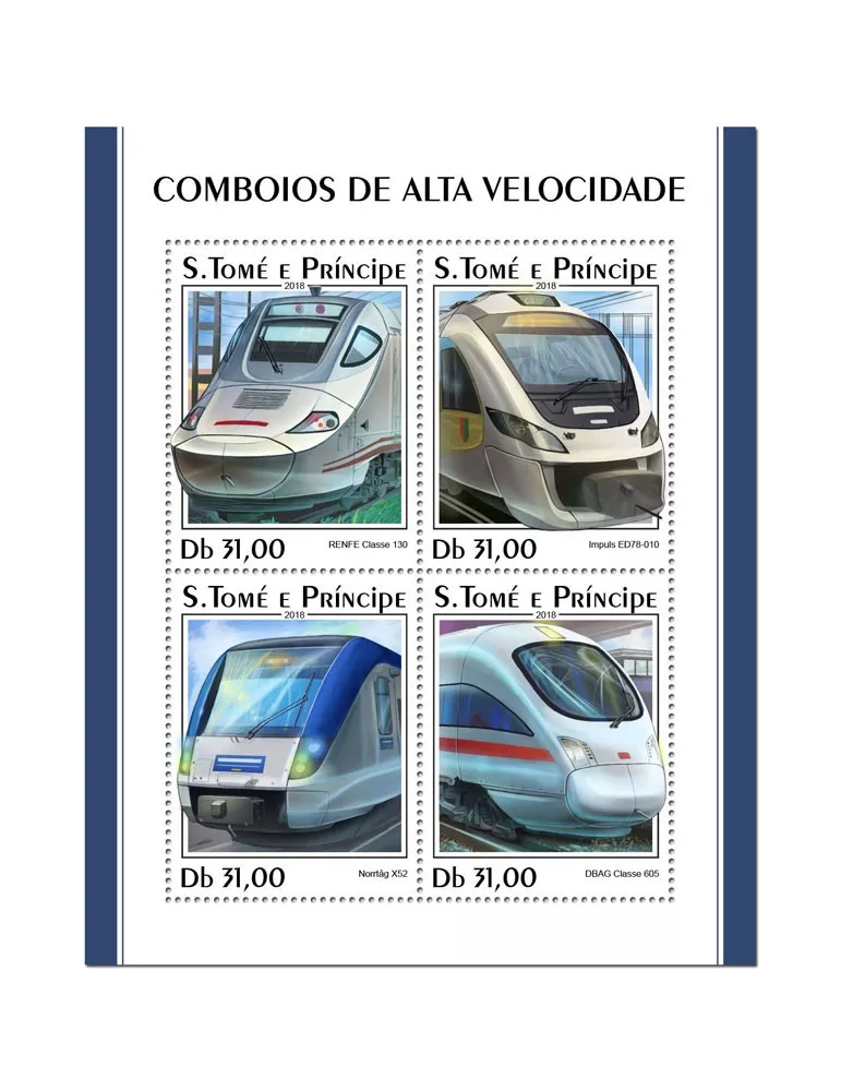 n° 6177/6180 - Timbre SAINT-THOMAS ET PRINCE Poste