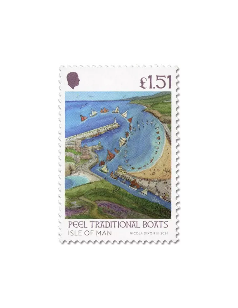 n° 3133/3138 - Timbre ILE DE MAN Poste