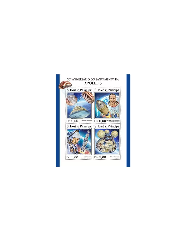 n° 6209/6212 - Timbre SAINT-THOMAS ET PRINCE Poste