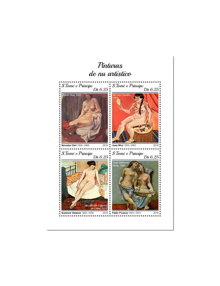 n° 6277/6280 - Timbre SAINT-THOMAS ET PRINCE Poste