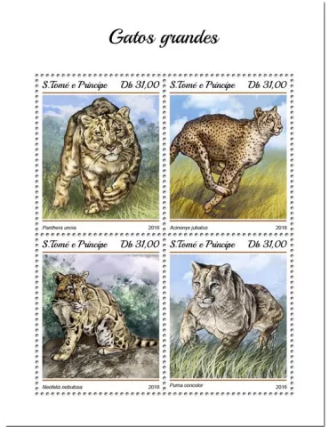 n° 6301/6304 - Timbre SAINT-THOMAS ET PRINCE Poste