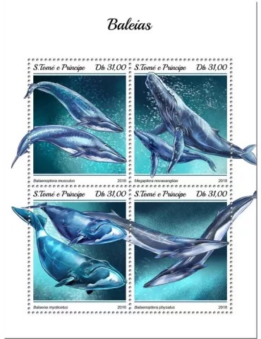 n° 6309/6312 - Timbre SAINT-THOMAS ET PRINCE Poste