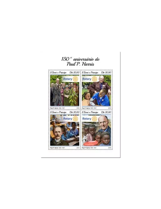 n° 6333/6336 - Timbre SAINT-THOMAS ET PRINCE Poste