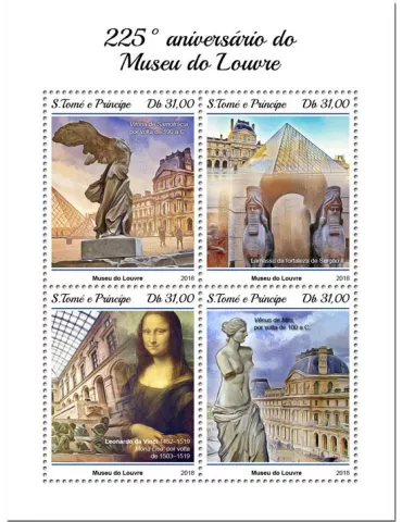 n° 6357/6360 - Timbre SAINT-THOMAS ET PRINCE Poste