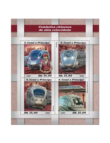 n° 6390/6393 - Timbre SAINT-THOMAS ET PRINCE Poste