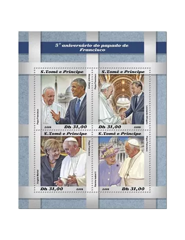 n° 6398/6401 - Timbre SAINT-THOMAS ET PRINCE Poste