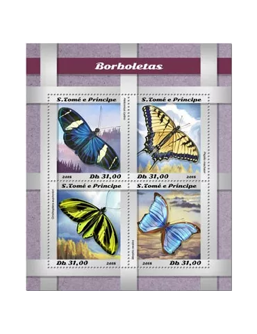 n° 6418/6421 - Timbre SAINT-THOMAS ET PRINCE Poste