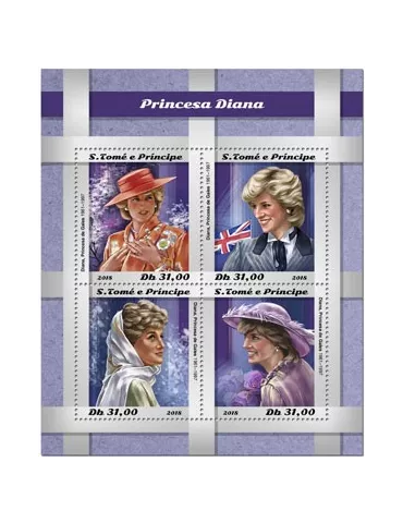 n° 6430/6433 - Timbre SAINT-THOMAS ET PRINCE Poste