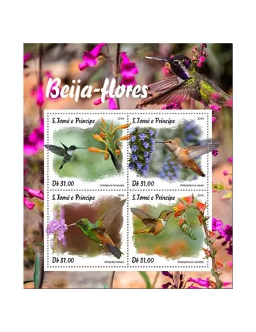 n° 6458/6461 - Timbre SAINT-THOMAS ET PRINCE Poste