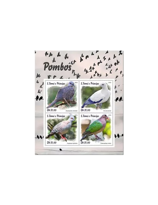 n° 6466/6469 - Timbre SAINT-THOMAS ET PRINCE Poste