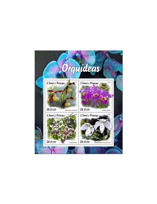 n° 6482/6485 - Timbre SAINT-THOMAS ET PRINCE Poste