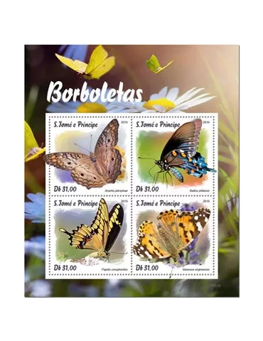 n° 6486/6489 - Timbre SAINT-THOMAS ET PRINCE Poste