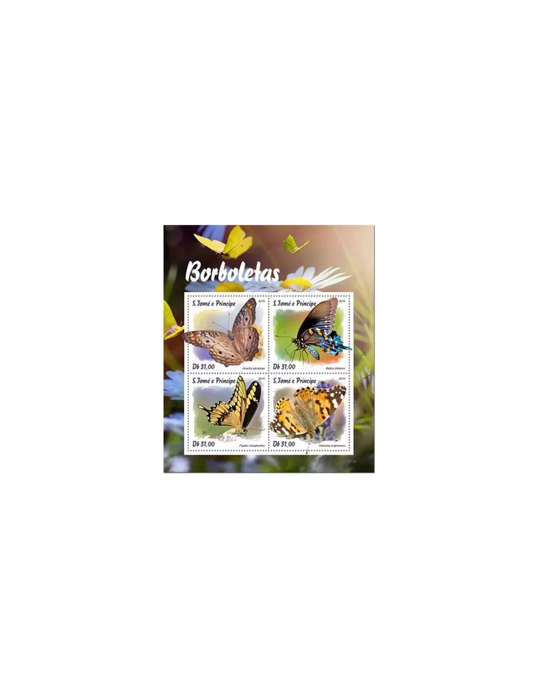 n° 6486/6489 - Timbre SAINT-THOMAS ET PRINCE Poste