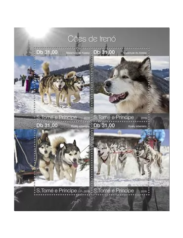 n° 6522/6525 - Timbre SAINT-THOMAS ET PRINCE Poste