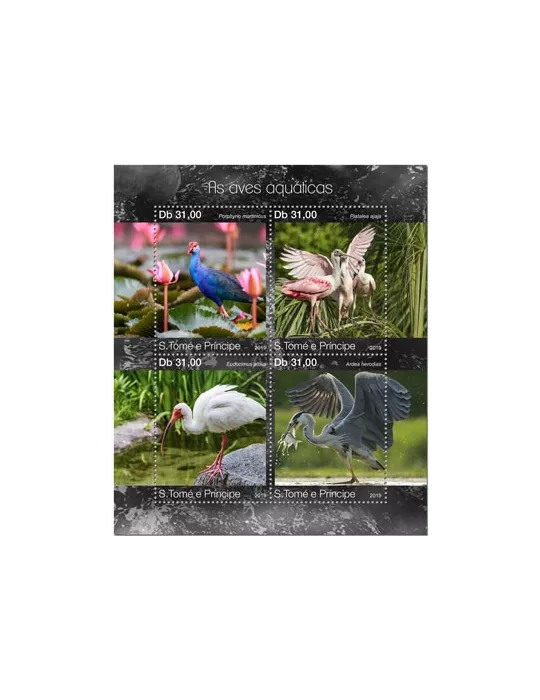 n° 6538/6541 - Timbre SAINT-THOMAS ET PRINCE Poste