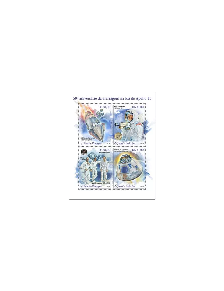 n° 6550/6553 - Timbre SAINT-THOMAS ET PRINCE Poste