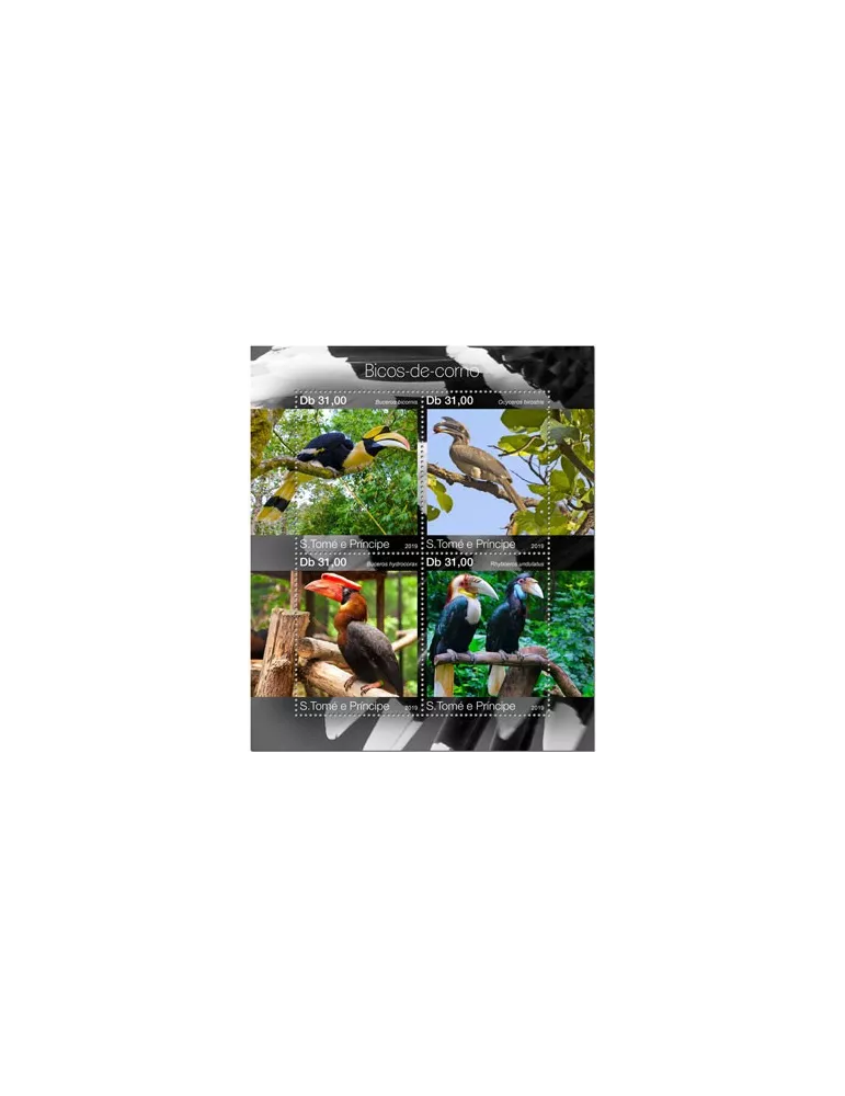 n° 6554/6557 - Timbre SAINT-THOMAS ET PRINCE Poste