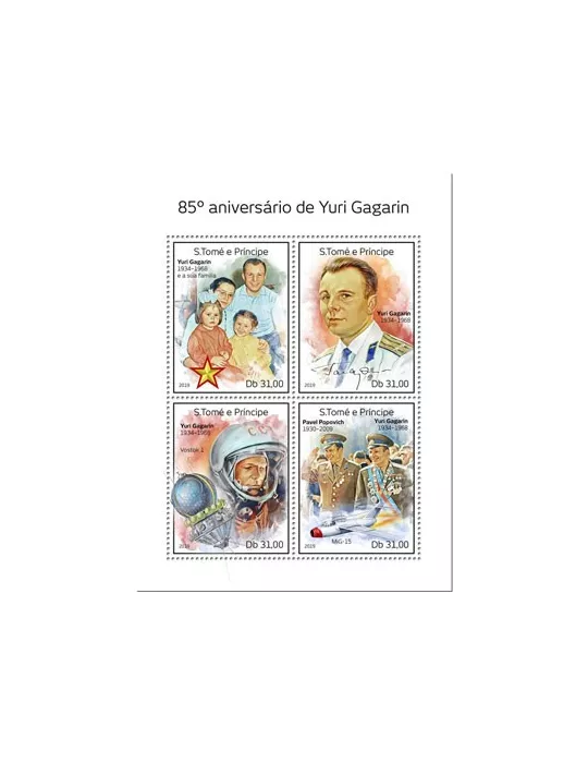 n° 6592/6595 - Timbre SAINT-THOMAS ET PRINCE Poste