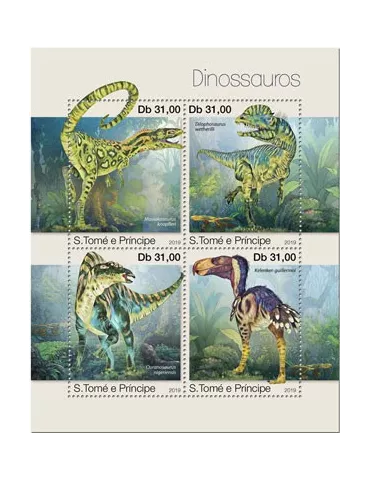 n° 6643/6646 - Timbre SAINT-THOMAS ET PRINCE Poste