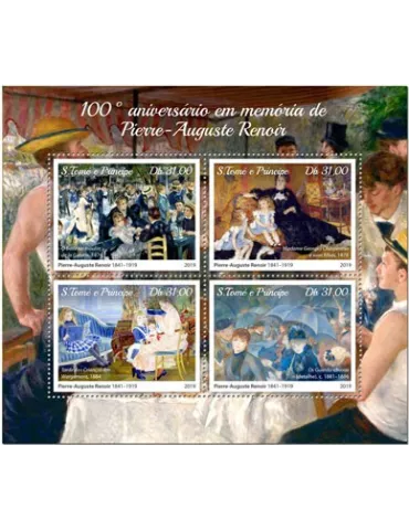 n° 6699/6702 - Timbre SAINT-THOMAS ET PRINCE Poste