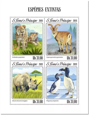 n° 6799/6802 - Timbre SAINT-THOMAS ET PRINCE Poste