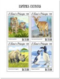 n° 6799/6802 - Timbre SAINT-THOMAS ET PRINCE Poste