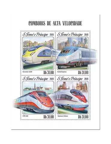 n° 6803/6806 - Timbre SAINT-THOMAS ET PRINCE Poste