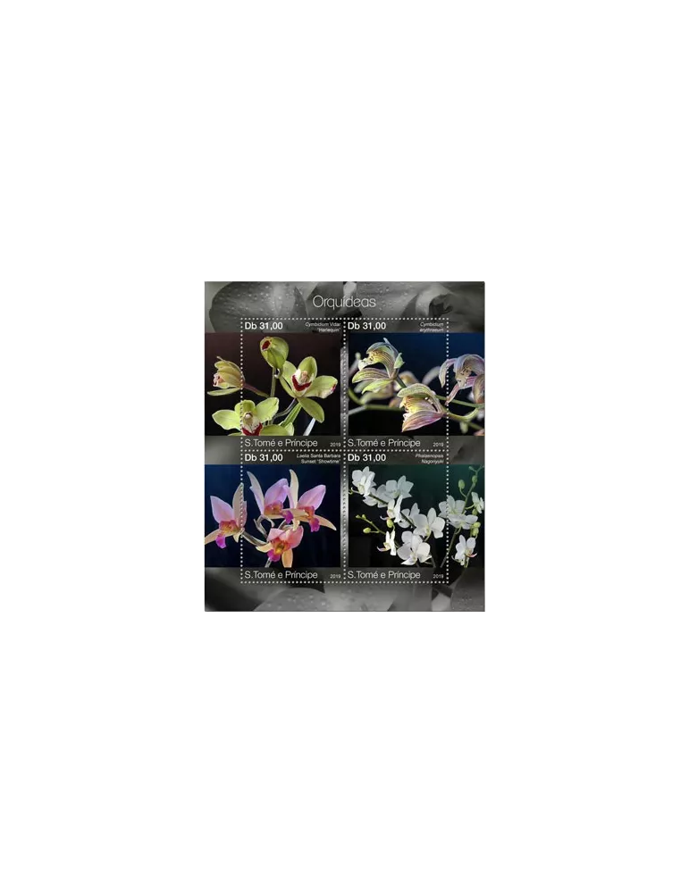 n° 6868/6871 - Timbre SAINT-THOMAS ET PRINCE Poste