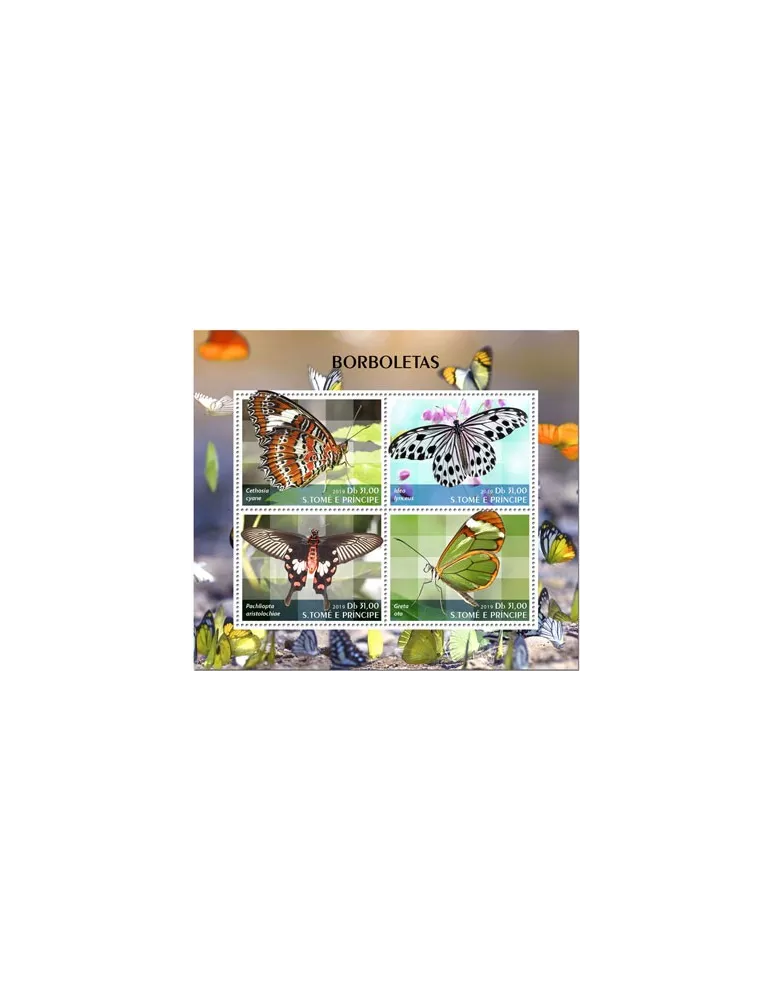 n° 6916/6919 - Timbre SAINT-THOMAS ET PRINCE Poste