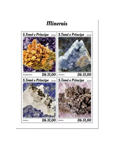 n° 7008/7011 - Timbre SAINT-THOMAS ET PRINCE Poste