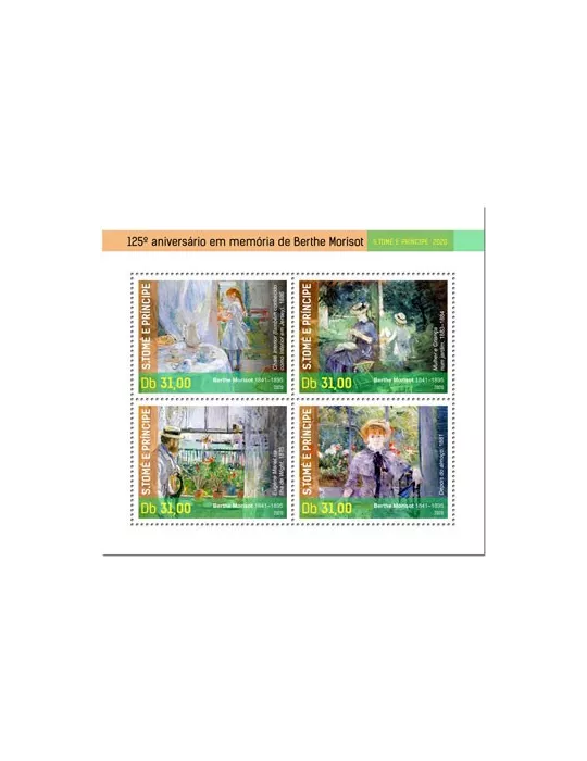 n° 7060/7063 - Timbre SAINT-THOMAS ET PRINCE Poste