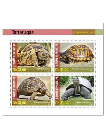 n° 7072/7075 - Timbre SAINT-THOMAS ET PRINCE Poste