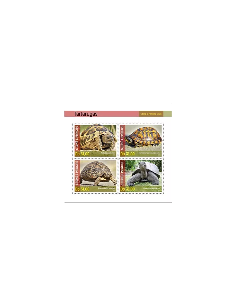 n° 7072/7075 - Timbre SAINT-THOMAS ET PRINCE Poste