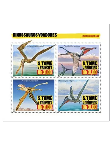 n° 7076/7079 - Timbre SAINT-THOMAS ET PRINCE Poste