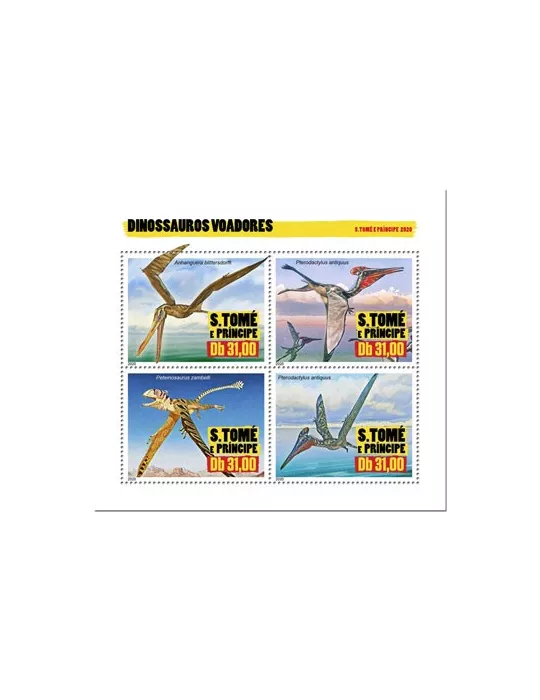 n° 7076/7079 - Timbre SAINT-THOMAS ET PRINCE Poste