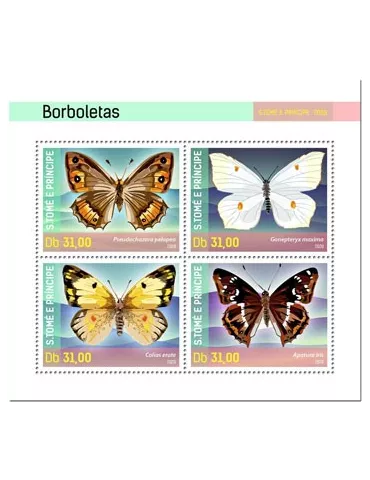 n° 7080/7083 - Timbre SAINT-THOMAS ET PRINCE Poste