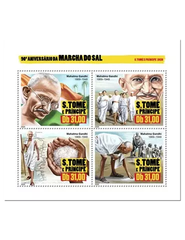 n° 7088/7091 - Timbre SAINT-THOMAS ET PRINCE Poste