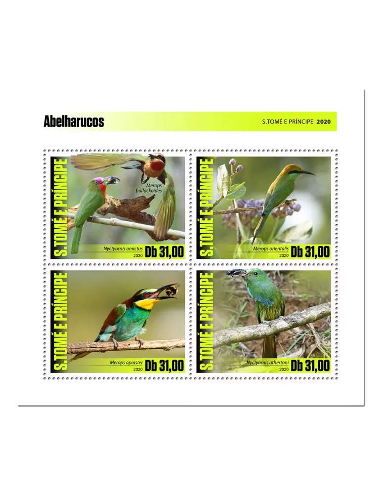 n° 7148/7151 - Timbre SAINT-THOMAS ET PRINCE Poste