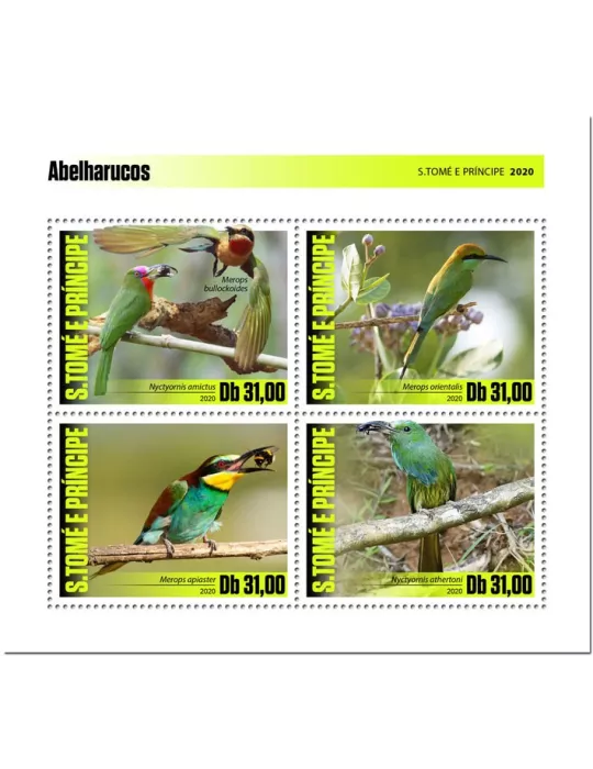 n° 7148/7151 - Timbre SAINT-THOMAS ET PRINCE Poste