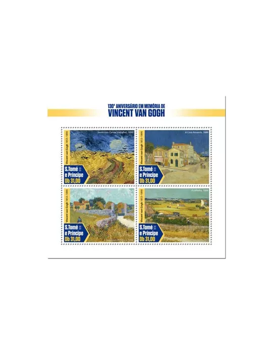 n° 7162/7165 - Timbre SAINT-THOMAS ET PRINCE Poste