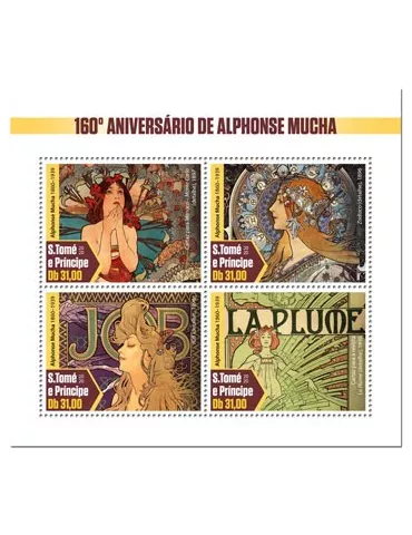 n° 7166/7169 - Timbre SAINT-THOMAS ET PRINCE Poste