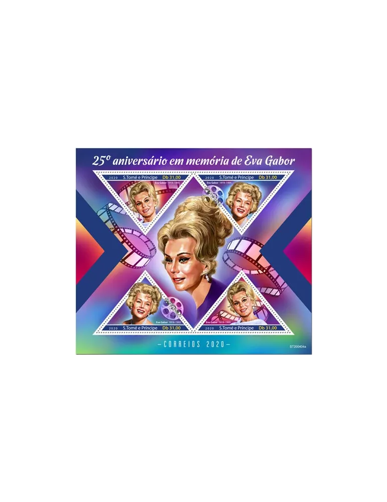 n° 7170/7173 - Timbre SAINT-THOMAS ET PRINCE Poste