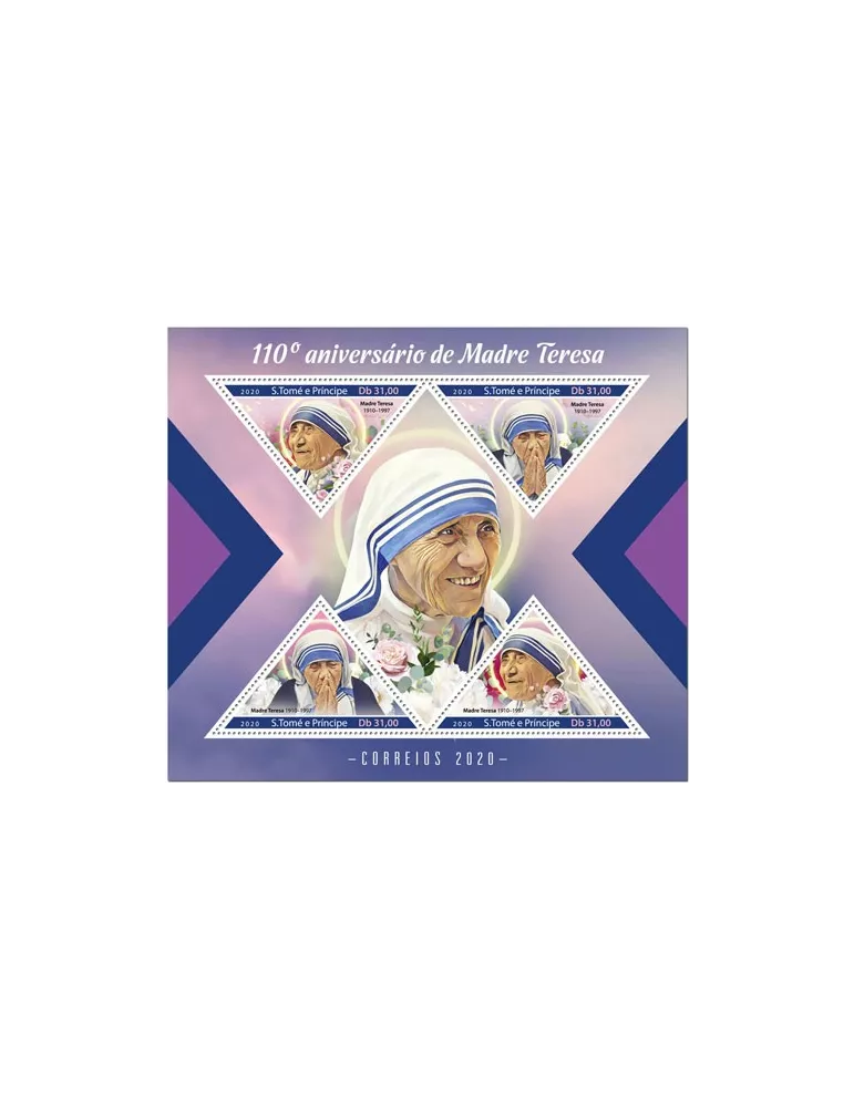 n° 7174/7177 - Timbre SAINT-THOMAS ET PRINCE Poste