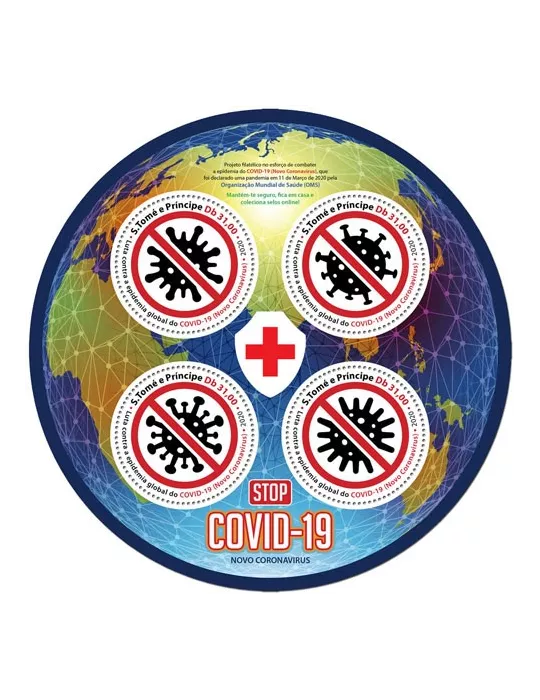 n° 7240/7243 - Timbre SAINT-THOMAS ET PRINCE Poste