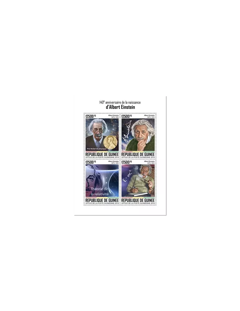 n° 10139/10142 - Timbre GUINEE Poste