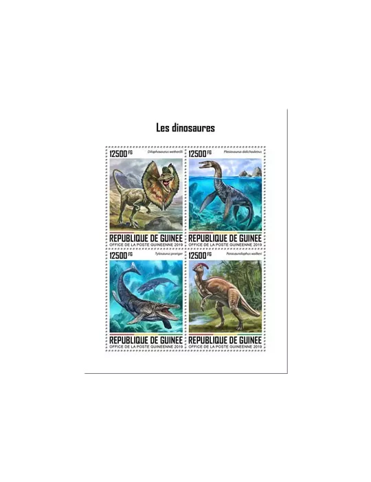 n° 10143/10146 - Timbre GUINEE Poste